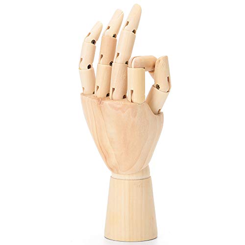 Hölzerne Hand Skizze Modell Künstler Gelenk links Holzhand Modell mit flexiblen Fingern von Cikonielf
