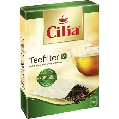 1000 x CILIA® Teefilter M (mit und ohne Halter verwendbar) AROMAGIC von Cilia