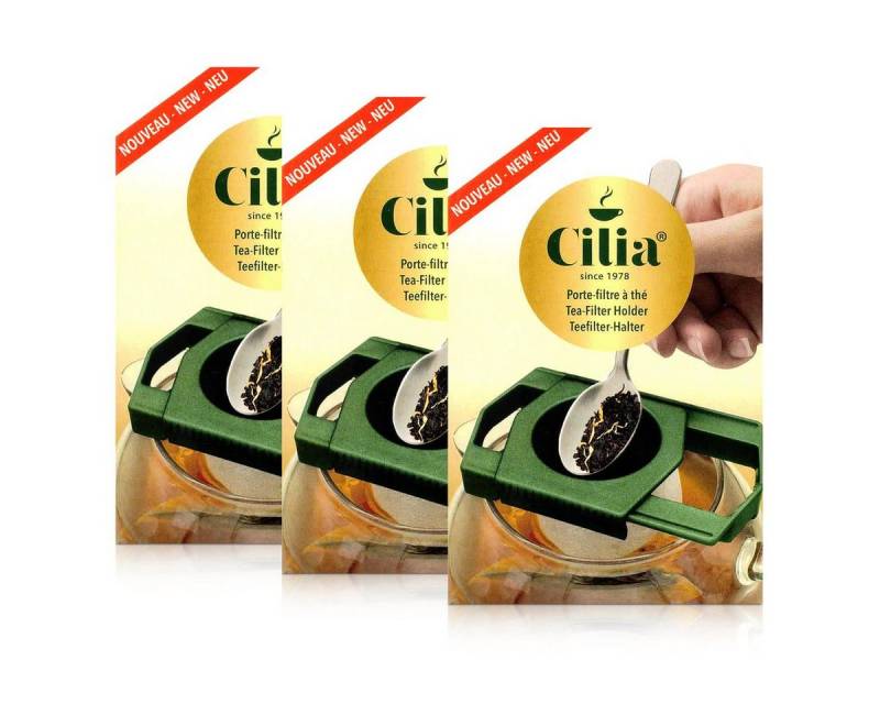 Cilia Teesieb CILIA Teefilter-Halter für Teefilter der Größe M (3er Pack) von Cilia