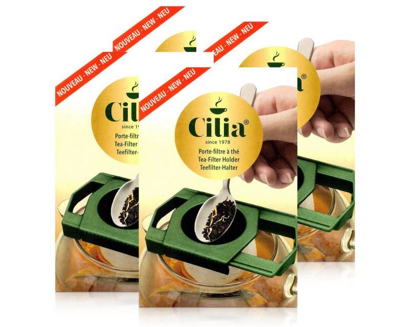 Cilia Teesieb CILIA Teefilter-Halter für Teefilter der Größe M (4er Pack) von Cilia