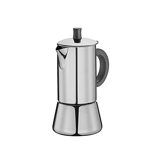 Cilio,342215,Espressokocher AA8Figaro, 2Tassen, Edelstahl, Induktiongeeignet von Cilio