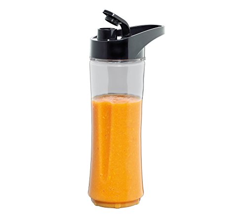 Cilio 0000491449 Smoothie-Flasche mit Deckel, transparent von Cilio