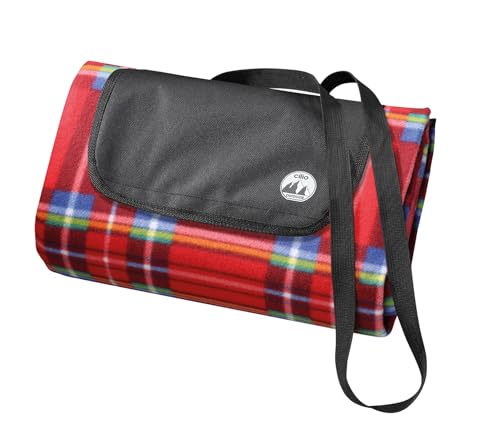 Cilio 155778 Picknick-Decke Weekend rot von Cilio