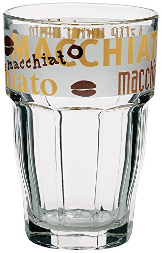 Cilio 290318 Latte-Macchiato-Glas Milk und Coffee von Cilio