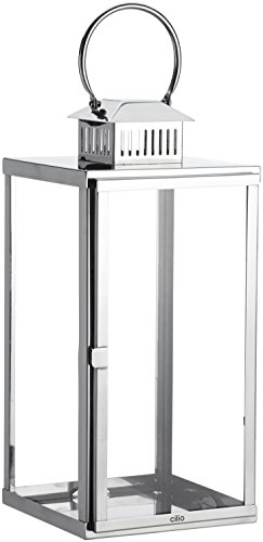Cilio 293630 Edelstahl-Laterne Torre Cilio 293630 Edelstahl-Laterne Torre von Cilio
