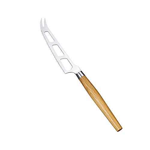Cilio 296617 Formaggio Weichkäsemesser, Holz, Silber/Natur von Cilio