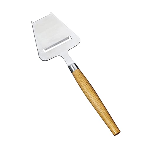 Cilio 296624 Formaggio Käsehobel, Holz, silber, natur von Cilio