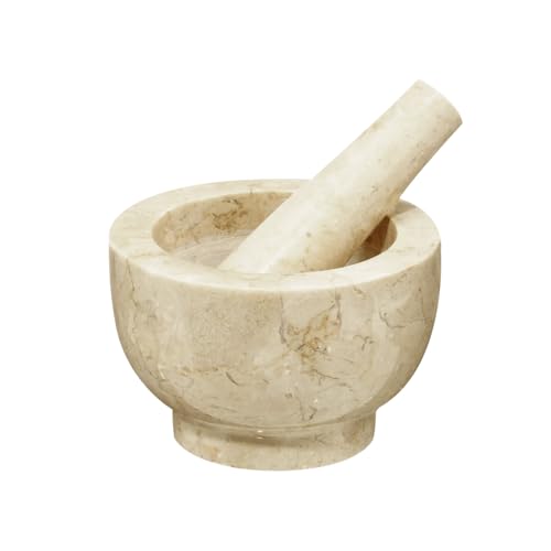 Cilio,C422009,Mörser AA8Marmor Ø9 cm, Edelstahl,Sonstige, 9 x 5 cm von Cilio