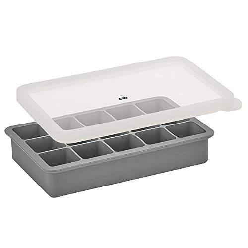 Cilio Blocks_KP0000150841 Eiswürfelform, Silikon, Cool Grey von Cilio