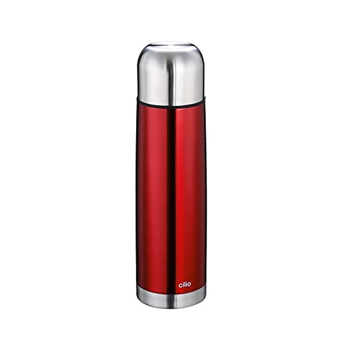 Cilio Colore Isolierflasche, Edelstahl, rot, One Size Cilio Colore Isolierflasche, Edelstahl, rot, One Size von Cilio