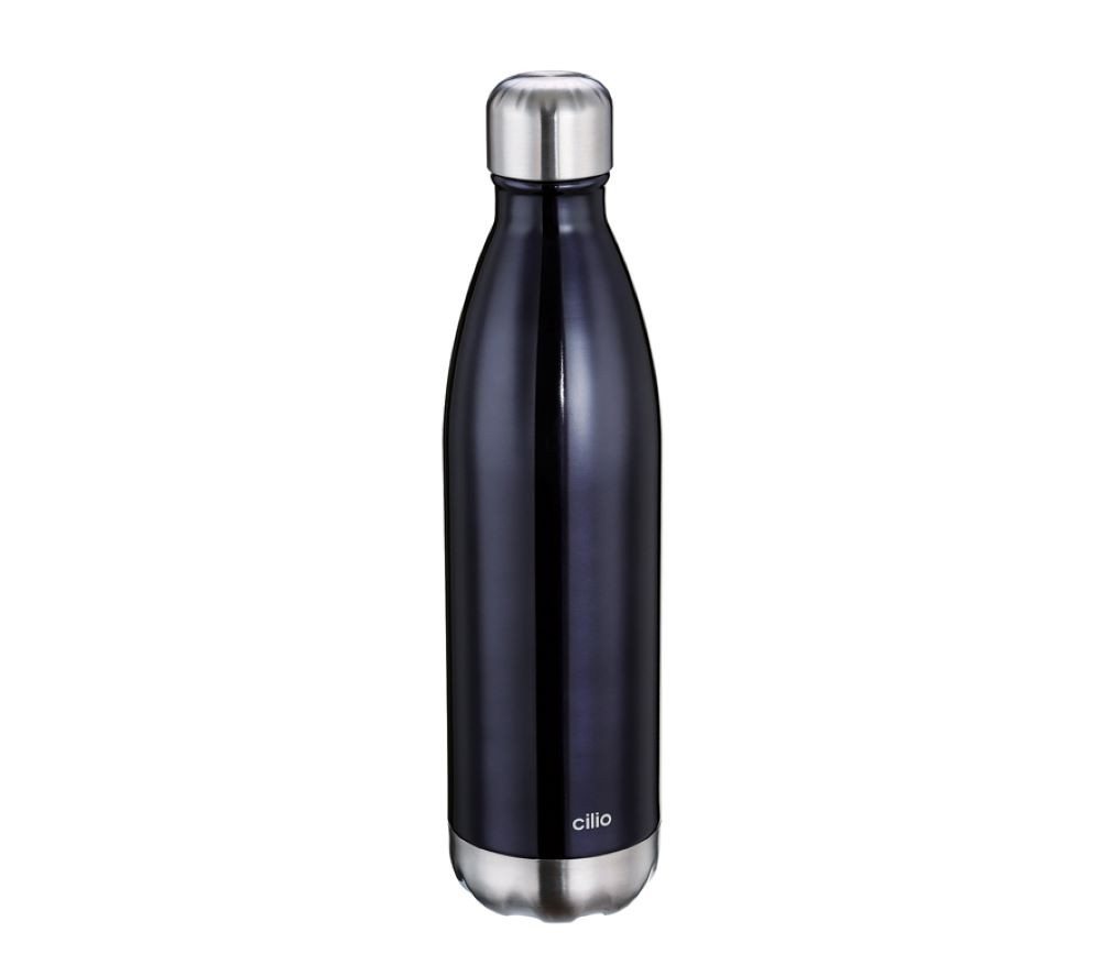 Cilio Flachmann Cilio Isolierflasche Elegant Edelstahl 750 ml kohlensäuregeeignet, Geeignet für kohlensäurehaltigen Getränke Cilio Flachmann Cilio Isolierflasche Elegant Edelstahl 750 ml kohlensäuregeeignet, Geeignet für kohlensäurehaltigen Getränke von Cilio