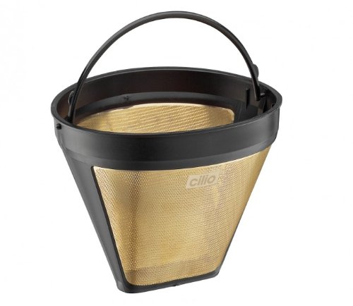 Cilio Gold-Kaffeefilter Größe 4 [W] von Cilio