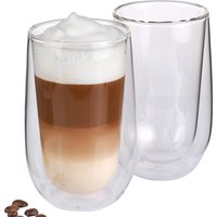 Cilio Latte Macchiato 2er-Set VERONA, Glas von Cilio