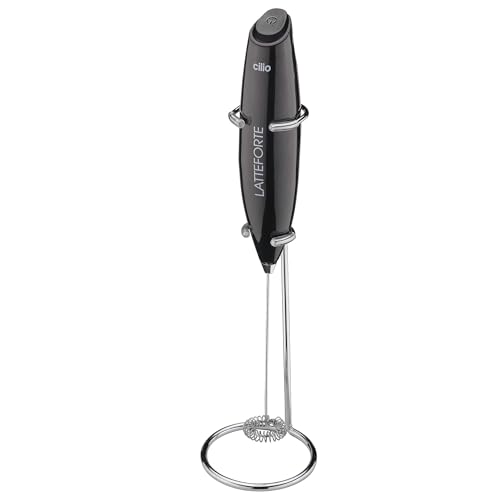 Cilio Milchaufschäumer Latteforte Schwarz von Cilio