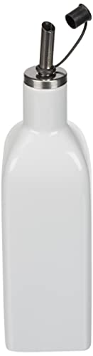Cilio Ölflasche Mezzo 0,35L, Keramik, weiß, 7 x 7 x 30 cm, 107166 von Cilio