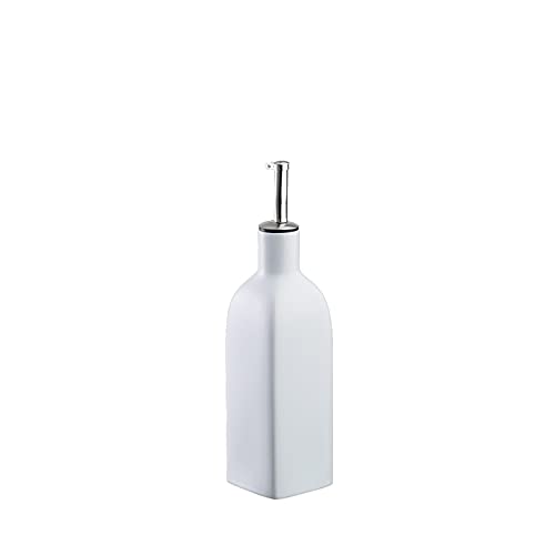 Cilio Ölflasche Mezzo 0,35L, Keramik, weiß, 7 x 7 x 30 cm, 107166 von Cilio
