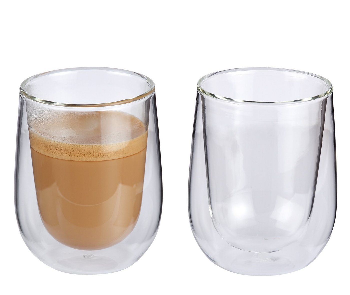 Cilio Thermoglas Espresso Kaffee Milchkaffee Latte Macchiato Gläser cilio VERONA, Borosilikatglas von Cilio