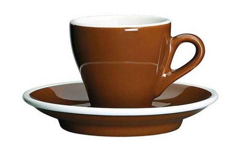 Espressotasse mit Untere 0,05 l Milano Marone von Cilio