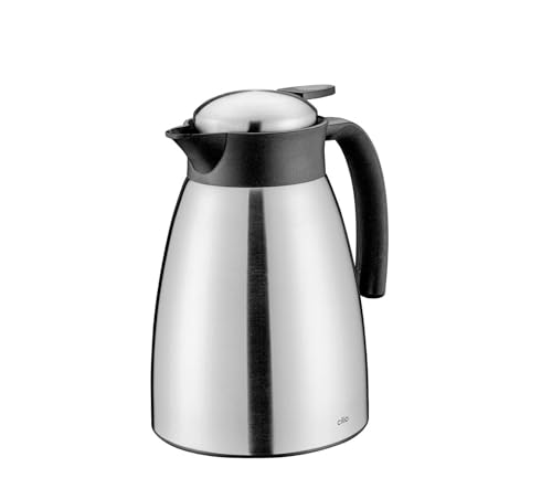 Isolierkanne SAVONA Thermoskanne Kaffeekanne Teekanne 1 Liter cilio von cilio