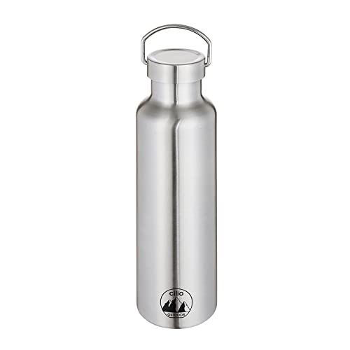 Isoliertrinkflasche GRIGIO 750 ml Silber cilio von Cilio