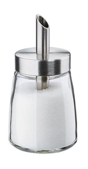 Cilio Zuckerspender 150ml Tavola Edelstahl satiniert/Glas von Cilio