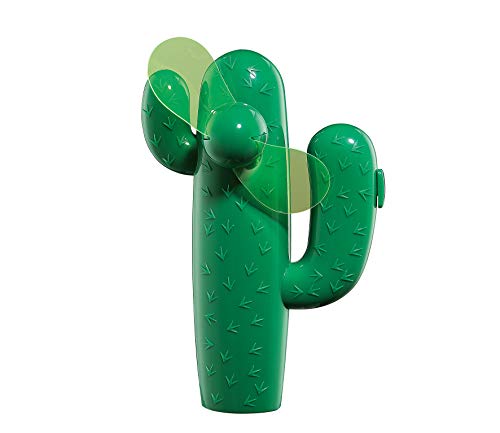 Cilio Cactus_KP0000190588 Mini-Ventilator, Kunststoff, Grün von Cilio