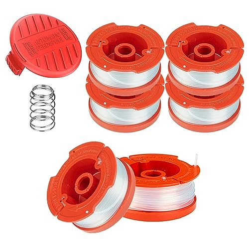 Cilivo CMZST065/CMZST0653 Rasentrimmerschnur, kompatibel mit Handwerker-Modellen: CMCST900, CMEST913, CMESTE920, CMESTA900, 8er-Pack (6-Linien-Spule + 1 Kappe + 1 Sprühkopf) ing) von Cilivo