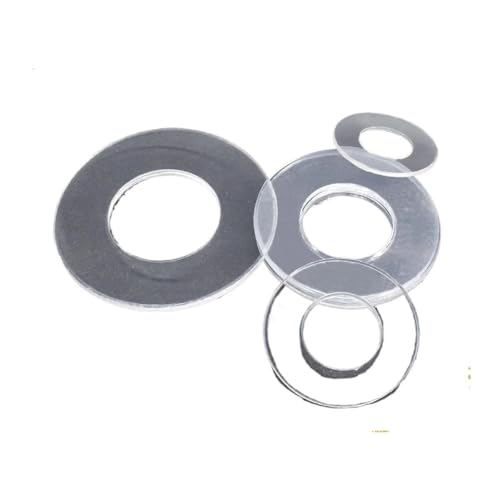 50–200 Stück M1.2 M1.4 M1.7 M1.8 M2 M2.5 M3 M3.5 M4 M5 M6 M8 M10 M12 Hart-PVC-Kunststoff-Isolierung, transparenter Dichtungsring, Abstandshalter, Unterlegscheibe Unterlegscheiben Hardware(M3.5x6x0.5,1 50–200 Stück M1.2 M1.4 M1.7 M1.8 M2 M2.5 M3 M3.5 M4 M5 M6 M8 M10 M12 Hart-PVC-Kunststoff-Isolierung, transparenter Dichtungsring, Abstandshalter, Unterlegscheibe Unterlegscheiben Hardware(M3.5x6x0.5,1 von Cilky