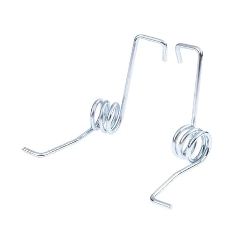 Cilky 1/2/5 Paar (2 Stück) Fußtritt für Mopp-Reparaturteile für Zurückziehen, Drehfeder für Eimer-Mopp, 2,5 mm Drahtdurchmesser, dicke Torsionsfeder Small Springs Compression(Left*1pc+Right*1pc) von Cilky