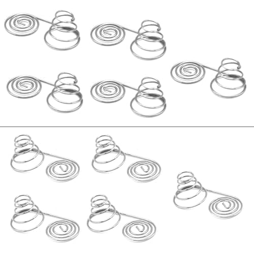 Cilky 10 Stück AAA-Batterien, Ersatz für Metallbatterie-Federkontakte – Zuverlässige Umwandlungsfeder von Negativ zu Positiv für Fernbedienungen, Taschenlampen und kleine elektronische Geräte.(12x26) Cilky 10 Stück AAA-Batterien, Ersatz für Metallbatterie-Federkontakte – Zuverlässige Umwandlungsfeder von Negativ zu Positiv für Fernbedienungen, Taschenlampen und kleine elektronische Geräte.(12x26) von Cilky