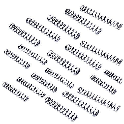 Cilky 100 Stück Druckfeder, kleine Feder aus Edelstahl 304 (0,3 x 4 x 15 mm), 4 mm Außendurchmesser, 15 mm Länge, 0,3 mm Drahtdurchmesser Small Springs Compression von Cilky