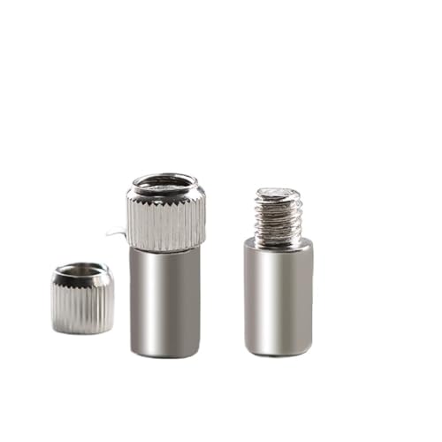 Metallschrauben 4/10 Stück Regalstützstifte M6 M9 Bolzenstifte Mutternschraubensatz Bücherregal Separate Schrauben Metall M6 Kleiderschrank Schrank Regalhalter(10PCS,6x19mm) von Cilky