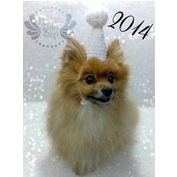 Neujahr Party Pet Hat One Size Neujahr Party Pet Hat One Size von CillaMonsta