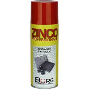 Zinco Professionale Spray Kaltverzinkung, lackierbar, 400 ml von Cilli