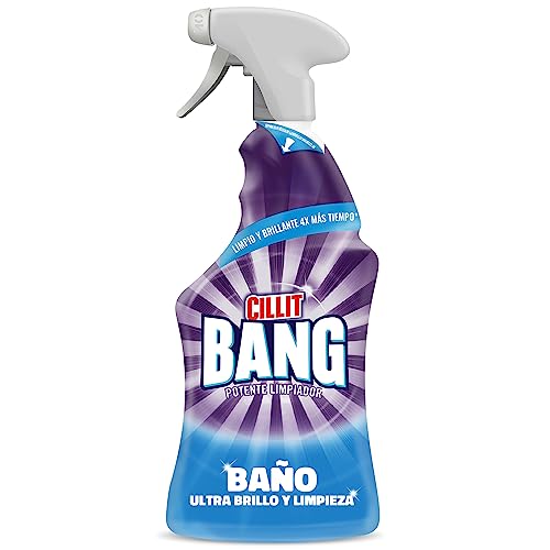 Cillit Bang Badezimmer Ultra Shine Leistungsstarker Badreiniger Spray Format - 750ml von Cillit Bang