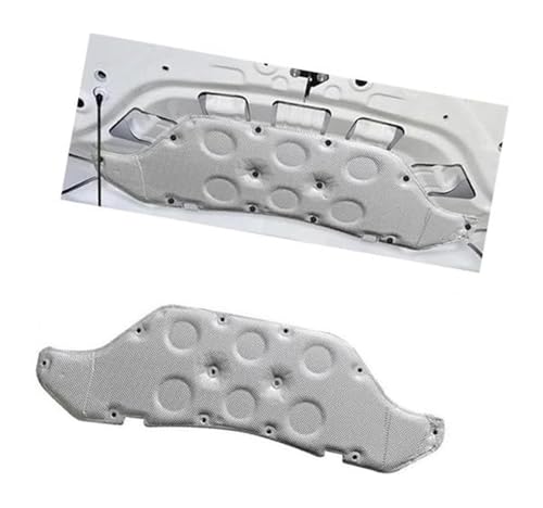 Isoliermatte Für GLA 180 200 X157 2020 2021 2022 Auto Motor Hitzeschild Isolierung Baumwolle Pad(Silber) von Ciloc
