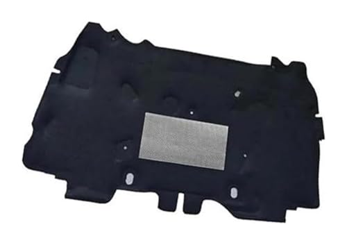 Isoliermatte Für J&eep Für Wrangler JK 2007-2018 J8 Auto Motorhaube Sound Pads Front Wärmedämmung Baumwolle(BLACK Style 2) von Ciloc