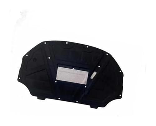 Isoliermatte Für VW Für A6 1B Für Vento 2011-2018 Front Hood Motor Bay Hitzeschild(Black 1pcs Aluminum Foil) von Ciloc