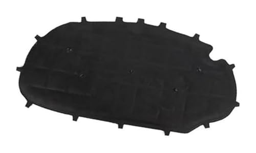Isoliermatte Für VW Für G&olf 6 GTI Front Hood Motor Baumwolle Schalldichte Abdeckung Thermische Matte(Black Type 1) von Ciloc