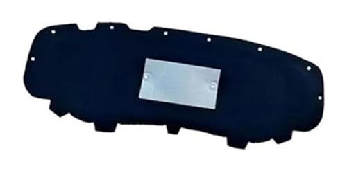 Isoliermatte Für VW Für T&iguan Für R-Line AD BW 2017-2024 Schalldichte Wärmebaumwollabdeckung Liner Mat(Black Style 2) von Ciloc