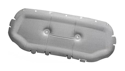 Isoliermatte Für VW Für VS7 2020-2023 Auto Motorhaube Pad Wärme Schalldämmung Baumwolle Matte Deckt Innen(Black Aluminum Foil 1) von Ciloc