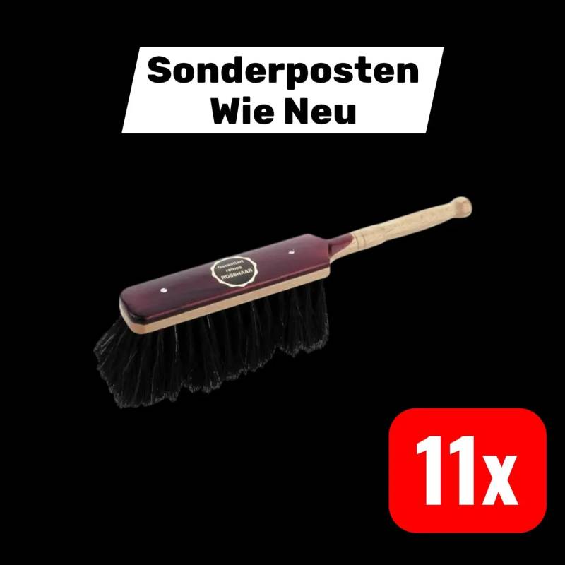 B-Ware Cimco Handfeger Besen Rosshaar Mehrfarbig Holzgriff 143030 315mm 11 Stück B-Ware Cimco Handfeger Besen Rosshaar Mehrfarbig Holzgriff 143030 315mm 11 Stück von Cimco