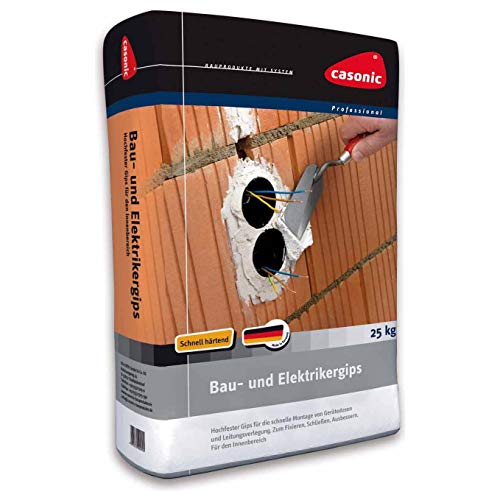 CIMCO 140330 Bau- + Elektrikergips, 25 kg von Cimco