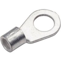 Cimco 180423 Ringkabelschuh Querschnitt (max.)=6mm² Loch-Ø=10.5mm Unisoliert Metall von Cimco