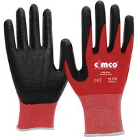 Grip Flex schwarz/rot 141229 Strickgewebe Arbeitshandschuh Größe (Handschuhe): 8, m en 388 - Cimco von Cimco