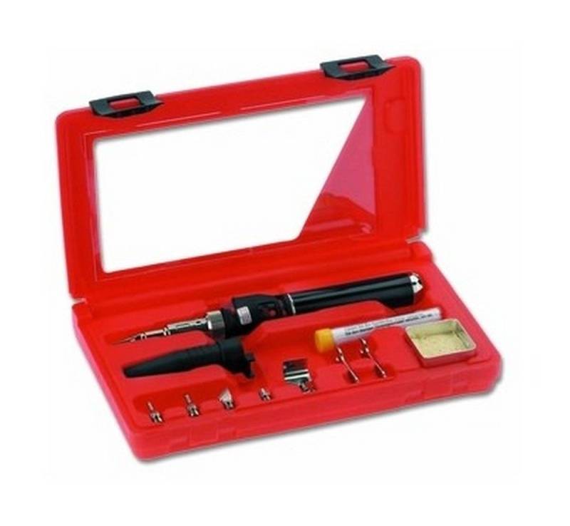 Cimco Lötkolben, max. 125 W, Gaslöt-Set 25-125W 120 min Piezo 580°C Dauerlötspitze Set Ø2 mm 2s Cimco Lötkolben, max. 125 W, Gaslöt-Set 25-125W 120 min Piezo 580°C Dauerlötspitze Set Ø2 mm 2s von Cimco
