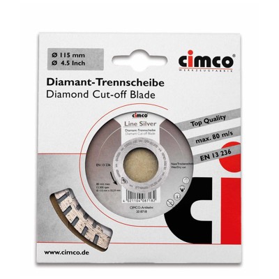 Diamant-Trennscheibe Putz Estrich Durchmesser 150 von Cimco