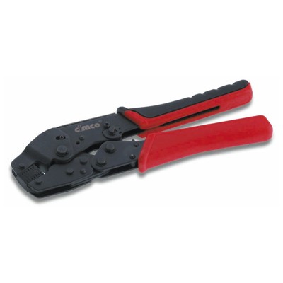 Frontpresszange Flexi-Crimp, Vierkantpressung Querschnitt 0,14-6mm², Länge von Cimco