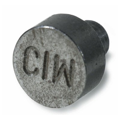 Gravuren für Plombenstempel jeder weitere Buchstabe von Cimco