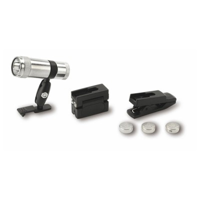 Mini-LED-Leuchte, Halteclip und Magnet, Batterie LR454 von Cimco